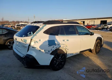 2025 Subaru Outback Onyx Edition из США, поврежденный, VIN 4S4BTALC8S3306159